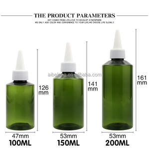 IBELONG Wholesale 100ml 150ml 200ml Dark Green PET Plastic <strong>Dropper</strong> <strong>Bottle</strong> - Product Image 6