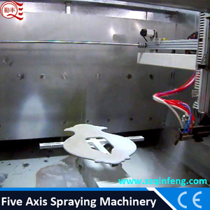 Máquina de Pintura Automática de Cinco Ejes con Recubrimiento Electrostático de Alta Eficiencia <span class=keywords><strong>para</strong></span> Carcasas de Portátiles con Recubrimiento Líquido UV - Product Image 5