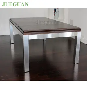 Mesa de billar Coreana de Material de acero inoxidable, mesa de billar de lujo, moderna