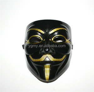 V Vendetta <span class=keywords><strong>Anonymous</strong></span> Film di Guy Fawkes Faida <span class=keywords><strong>Maschera</strong></span> di Halloween Maschere Cosplay Del Partito nero - Product Image 4