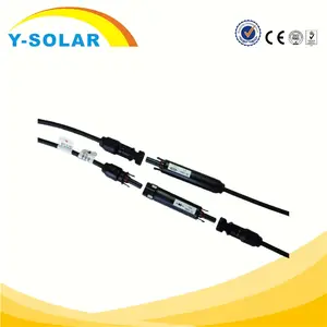 Y-SOLAR MC4B-C1-12A بالجملة جودة عالية للماء ip67 dc الشمسية الكهروضوئية mc4 موصل مع 12a الصمامات الصمامات