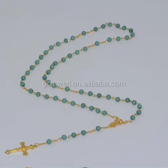 Fashion jewellery resin rosary beads baltic amber rosary