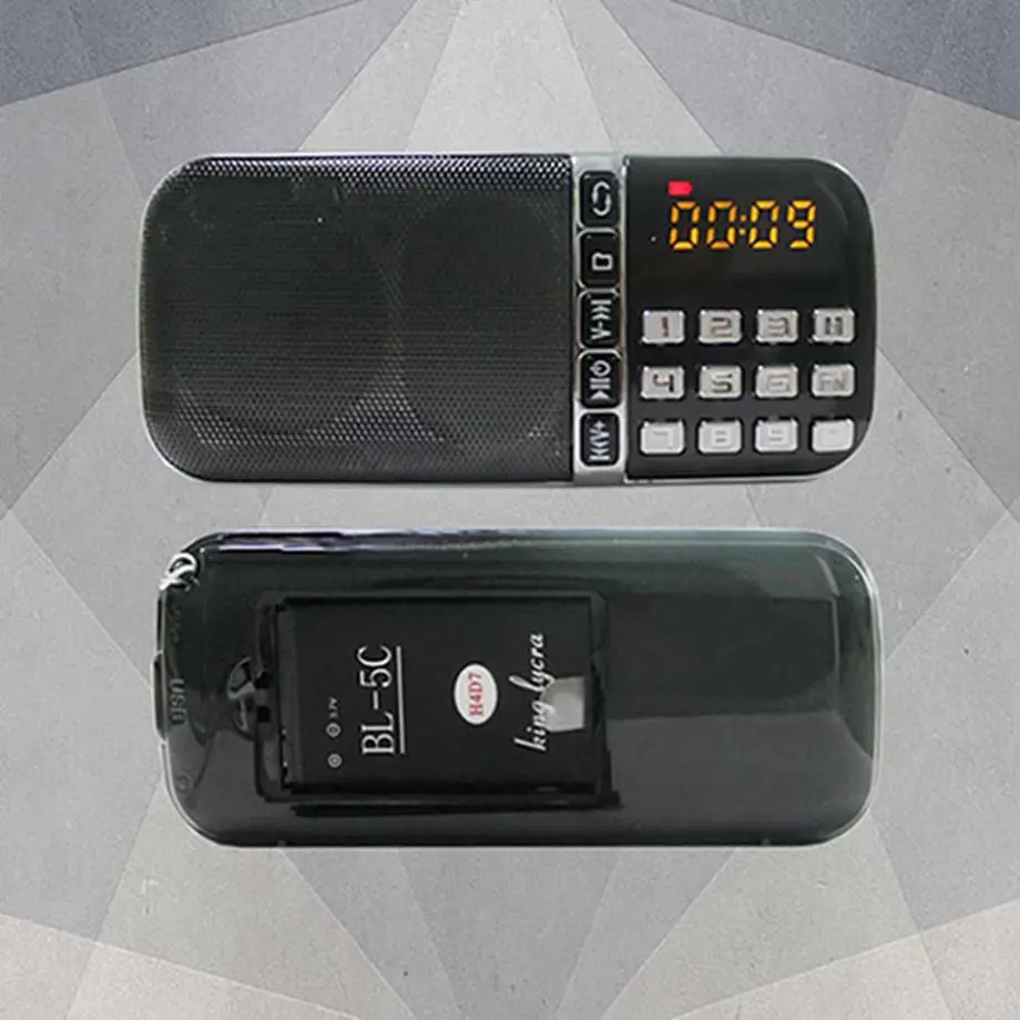 Audio Outdoor Radio Met Usb En Geheugenkaart Actieve Mini Speaker, draagbare Dynamo Am Fm Digitale Radio Ontvanger Kit Pocket India