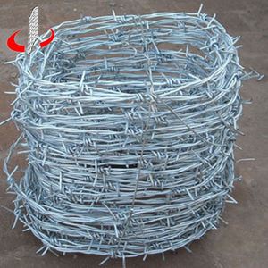 รั้ว<span class=keywords><strong>ลวดหนาม</strong></span>ชุบสังกะสีแบบจุ่มร้อนราคาต่อตัน - Product Image 4