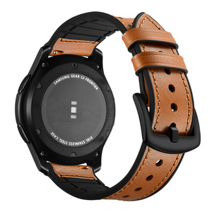 Nouveau bracelet de montre en cuir Silicone de 22mm pour <span class=keywords><strong>Samsung</strong></span> <span class=keywords><strong>Gear</strong></span> <span class=keywords><strong>S3</strong></span> - Product Image 6