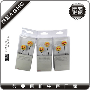 <span class=keywords><strong>2019</strong></span> Belle bande dessinée PVC 3D écouteurs avec paquet promotionnel - Product Image 2