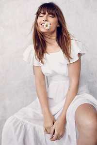 Abito da donna con LOGO personalizzato in <span class=keywords><strong>lino</strong></span> di <span class=keywords><strong>cotone</strong></span> a maniche lunghe abito Casual a forma di foglia di loto - Product Image 3