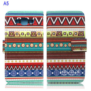 Al por mayor soporte Impreso caso del tirón del cuero <span class=keywords><strong>de</strong></span> la carpeta para Samsung Galaxy <span class=keywords><strong>A5</strong></span> - Product Image 2