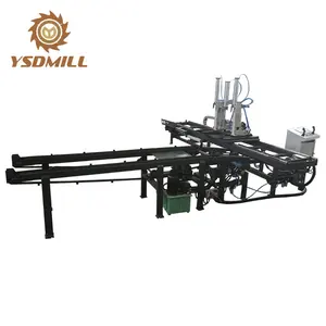 YSDMILL CNC sierra de banda para cortar troncos, puede manejar hasta troncos de diámetro tp 600mm