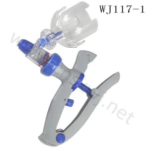 WJ117-1 10 Cc Liều Lớn Nhựa Tự Động Ống Tiêm Súng Vaccine Ống Tiêm Kích Thước Bò