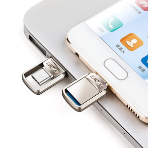 EAGET io GB محرك فلاش USB Type-C 32 جيجابايت 64 جيجابايت محرك أقراص معدني بندرايف من أجل الهواتف وأجهزة الكمبيوتر المحمولة المنتجات المستعملة