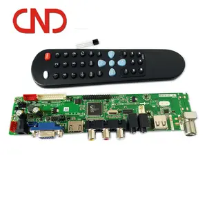 CND hoge kwaliteit HDVX9-AS V4.1 V4.2 led crt tv printplaat voor 21 inch