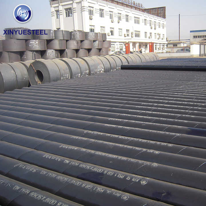XINYUE API 5L X42 Line Pipe SSAW Steel Pipe Black Bbw Tube Oil Pipeline
