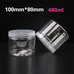 Food Grade Storage Clear PET Plastic <strong>Jar</strong> for Candy and <strong>Cookie</strong> - Product Image 5