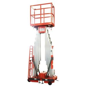 Độc Thân/Đúp Mast Nhỏ Trên Không Di Động Một Người Đàn Ông Lift/Nhà Làm Sạch Lift Nhôm Lift/Làm Việc Trên Không Nền Tảng