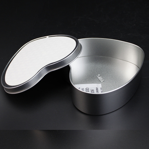 Hộp Thiếc Đựng Kẹo Kim Loại 2D In Chuyển Nhiệt Trống Chất Lượng Cao Hình Trái Tim - Product Image 3