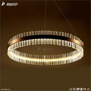 Moderno colgante LED tira k9 araña de cristal de <span class=keywords><strong>hotel</strong></span> - Product Image 4