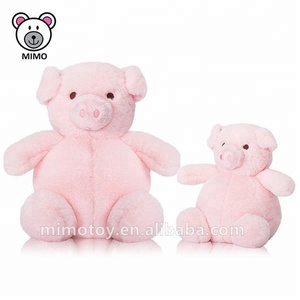 ตุ๊กตาหมูน้อยน่ารักสีชมพูแบบยืน ของเล่นตุ๊กตาหมูนุ่มนิ่ม ของขวัญโปรโมชั่นปี 2018 สำหรับเด็ก - Product Image 6