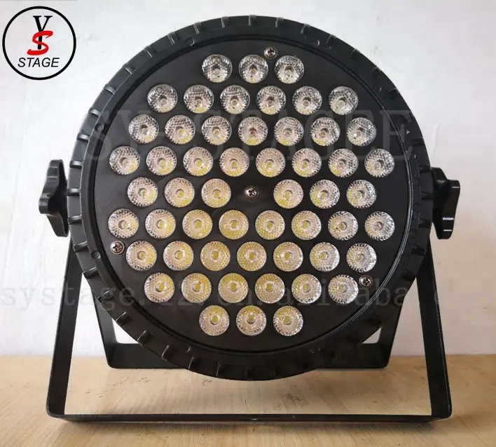 Best Selling Led Flat Par Can 54*3W RGB Indoor 54PCS slim Stage Lighting