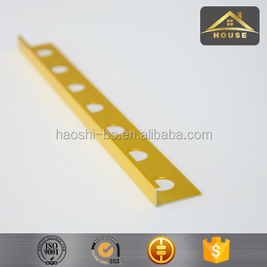 Baño de aluminio de 90x90 baldosas de cerámica dentro de la esquina tira de la baldosa de <span class=keywords><strong>metal</strong></span> - Product Image 6