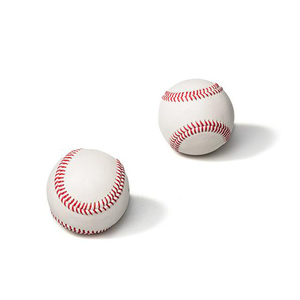 High Quality 9\" White PU Leather <strong>Baseball</strong> <strong>Ball</strong> With Custom Logo Cork Core - Product Image 2