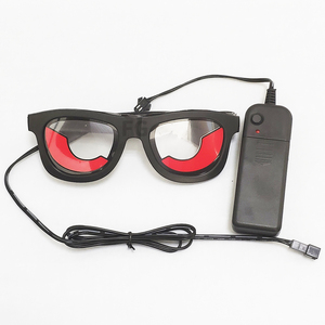 Gafas LED de Fiesta con Panel EL de PVC, Iluminación con Efecto Ecualizador, Novedad - Product Image 4