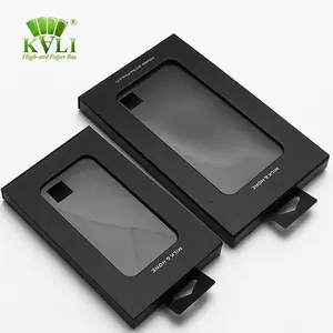 Custom private label hood mobile packaging for samsung galaxy phone case box