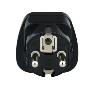 Prise européenne Adaptateur Schuko Type E/F pour L'allemagne, France, Europe, la russie, <span class=keywords><strong>Corée</strong></span> <span class=keywords><strong>Du</strong></span> <span class=keywords><strong>Sud</strong></span>, - Product Image 4