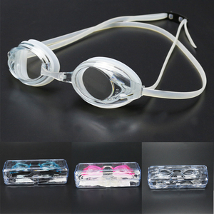 Gafas de natación de carreras profesionales <span class=keywords><strong>para</strong></span> entrenamiento de atletas, marco pequeño HD, anti-apagado - Product Image 4