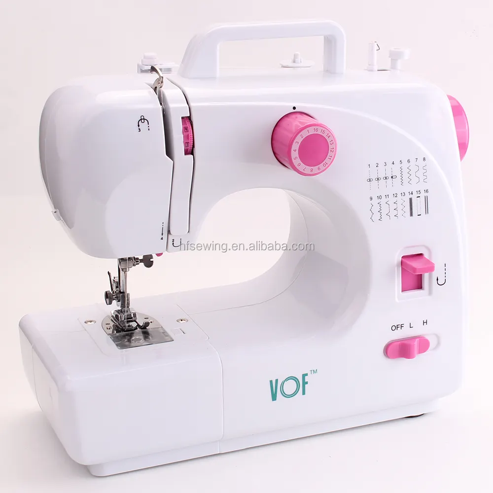 VOF FHSM-508 electric domestic cloth sewing machine stitching machine with 16 stitches