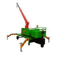 Mini-grue hydraulique intelligente de haute configuration, capacité de 500kg, 1t, 2t, extérieur, grue, téléphone portable