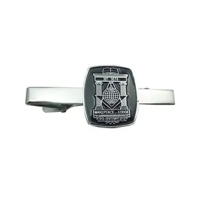 Custom massonica tie clip/tie bar/ tie pin