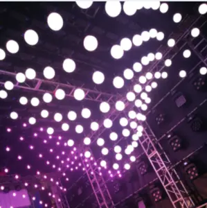 Orbisfly Eastsun Beam Moving Light RGBW Ball Party Stage Disco Club Professional Bright Lifting Machine Lighting Kinetic