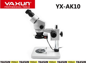 Luckyaxun — <span class=keywords><strong>microscope</strong></span> à <span class=keywords><strong>zoom</strong></span> stéréo AK10, <span class=keywords><strong>zoom</strong></span> continu 7x — 45x, <span class=keywords><strong>microscope</strong></span> de haute qualité pour la réparation des téléphones portables