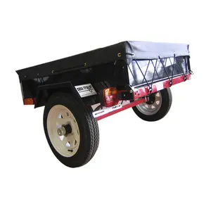 Waterdichte heavy duty pvc dekzeil truck utility trailer cover