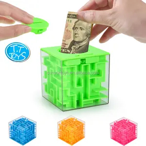 Hot Sale Children's 3D Maze Money Puzzle Box Brain Teasers Other Classic Educational Toy & Hobies For Kids