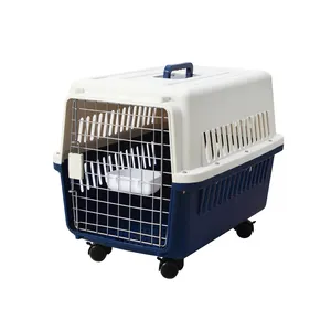 Durable hund flug träger für pet katzen Transport kiste für haustiere cage für transport