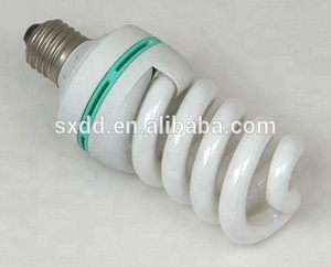 Nhà máy vàng <span class=keywords><strong>T4</strong></span> tiết kiệm năng lượng đèn xoắn ốc dẫn bóng đèn Trung Quốc <span class=keywords><strong>CFL</strong></span> E27 E14 18W 20W 25W 28W 30W OEM 60 G80 Đen CE ROHS 10000 120cm - Product Image 3