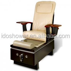 Fauteuil de massage pour les pieds en bois de style unique et luxueux, équipement de salon de manucure/pédicure avec massage - Product Image 3