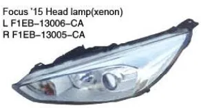 OEM F1EB-13006-CA F1EB-13005-CA POUR FORD POUR FOCUS 2015» (Quatre portes) Auto Voiture lampe frontale phare (Xénon)