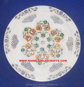 Antique Plaque De Marqueterie De Marbre - Product Image 1