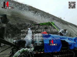JIUHE-máquina de inyección de hormigón húmedo, robot para construcción de túnel, hormigón, hormigón - Product Image 3