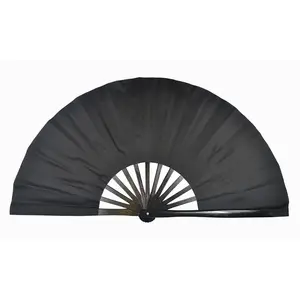 Hochwertige Kung Fu Wu Shu Kampfkunst Tai Chi Bambus Knochen Hand Fan