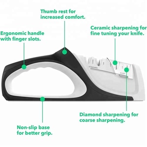 2018 <span class=keywords><strong>amazon</strong></span> abs en plastique cuisine <span class=keywords><strong>couteau</strong></span> <span class=keywords><strong>aiguiseur</strong></span> - Product Image 3