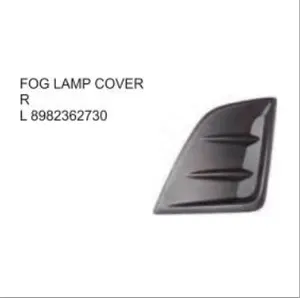 Cubierta de lámpara antiniebla para coche, OEM 8982362730, para ISUZU D-MAX 2017