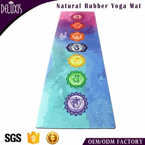 1 mm di spessore pieghevole chakra yoga mat all'ingrosso