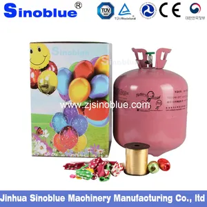 ¡Kit de globos de Helio desechables de 22,4 L con 50 globos de acero y cilindro de baja presión certificado por DOT para uso de <span class=keywords><strong>gas</strong></span> a la venta! - Product Image 2