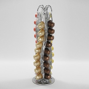 Porte-capsules expresso à 4 rangées en forme de L, support, tour - Product Image 6