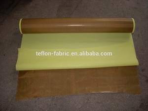 Antiadherente teflon cintas de tela de tela con adhesivo con separador - Product Image 1