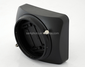 Nouveau pare-soleil carré de 72 mm avec capuchon d'objectif pour caméscopes DV - Product Image 2